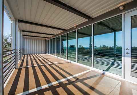 shipping container house